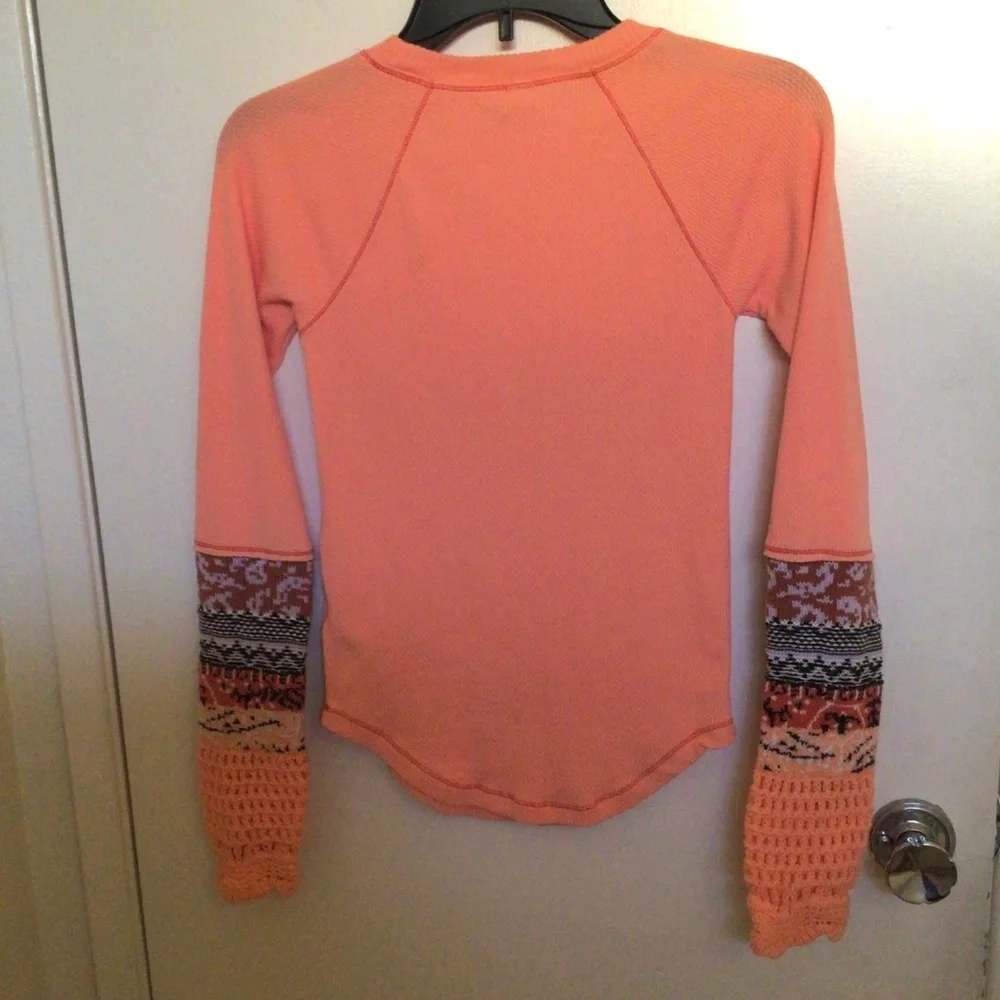 Free People mixed jacquard